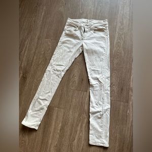 Rag and Bone Dre white jeans